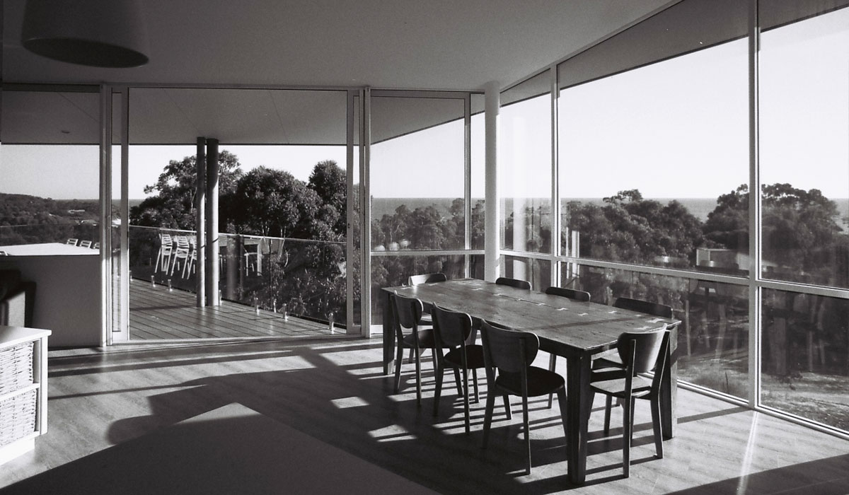 View of dining area